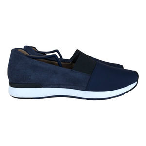 Vionic Cameo Loafers Slip On Comfort Shoes Navy Blue Suede Womens Size 10